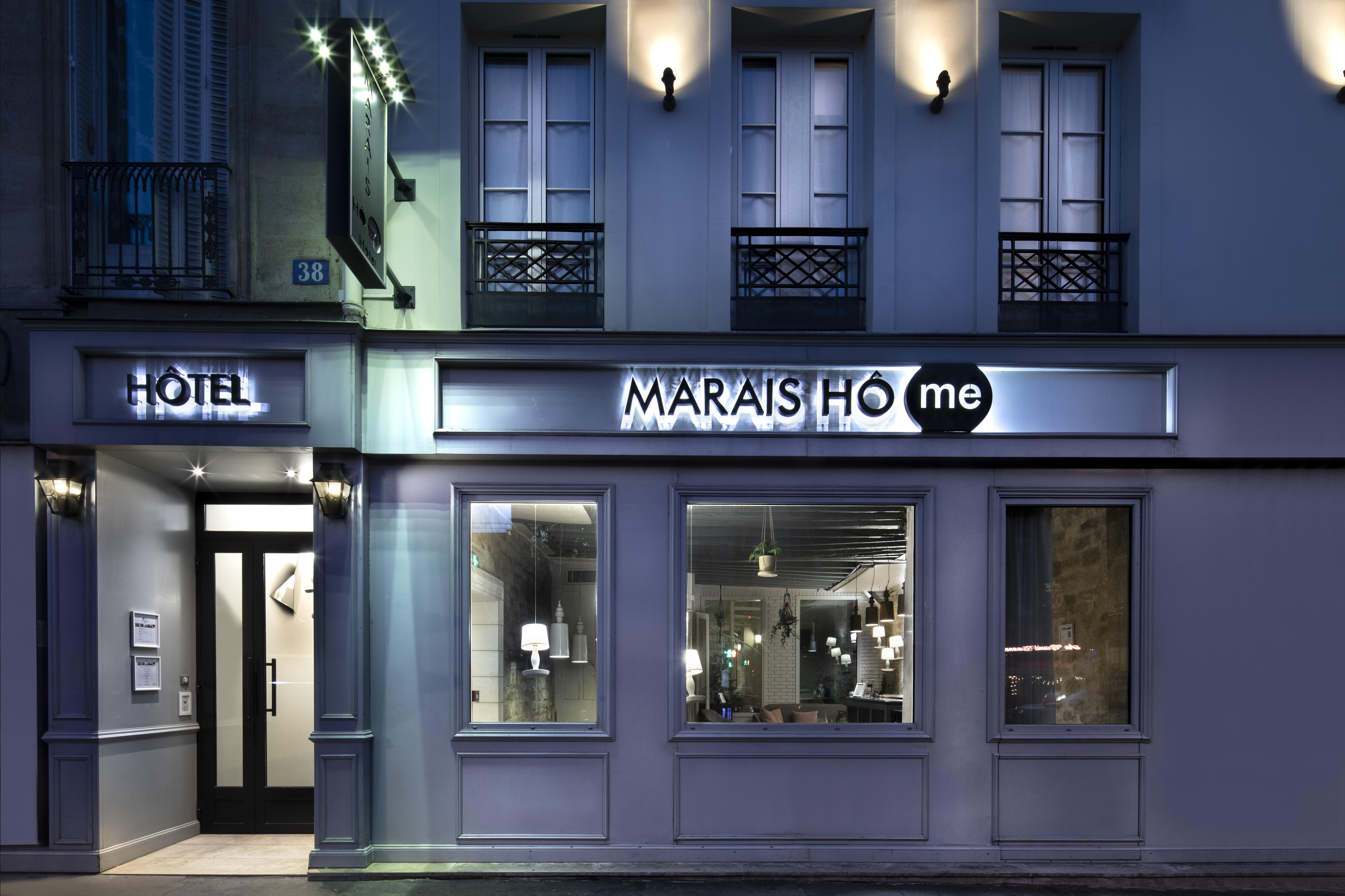 פריז Hotel Marais Home מראה חיצוני תמונה